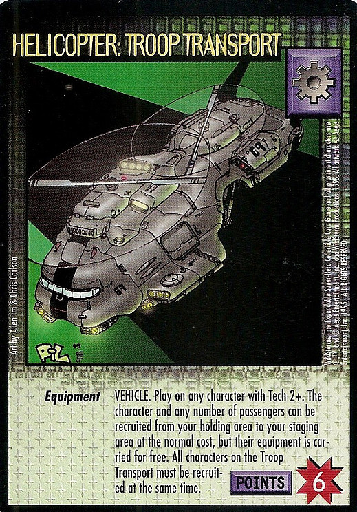 Helicopter: Troop Transport
